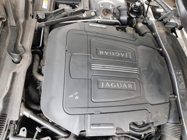 X150 JAGUAR XK COMPLETE Motor SUPERCHARGER EURO 5 5.0 V8 Benzin 508PS 64K km