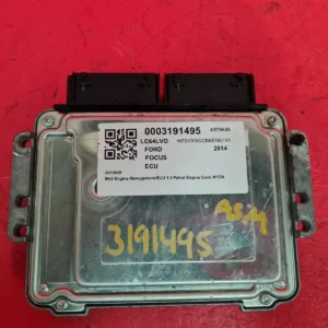 MOTOR FORD FOCUS MK3 2014  MANAGEMENT ECU 1.0L  M1DA 2013029