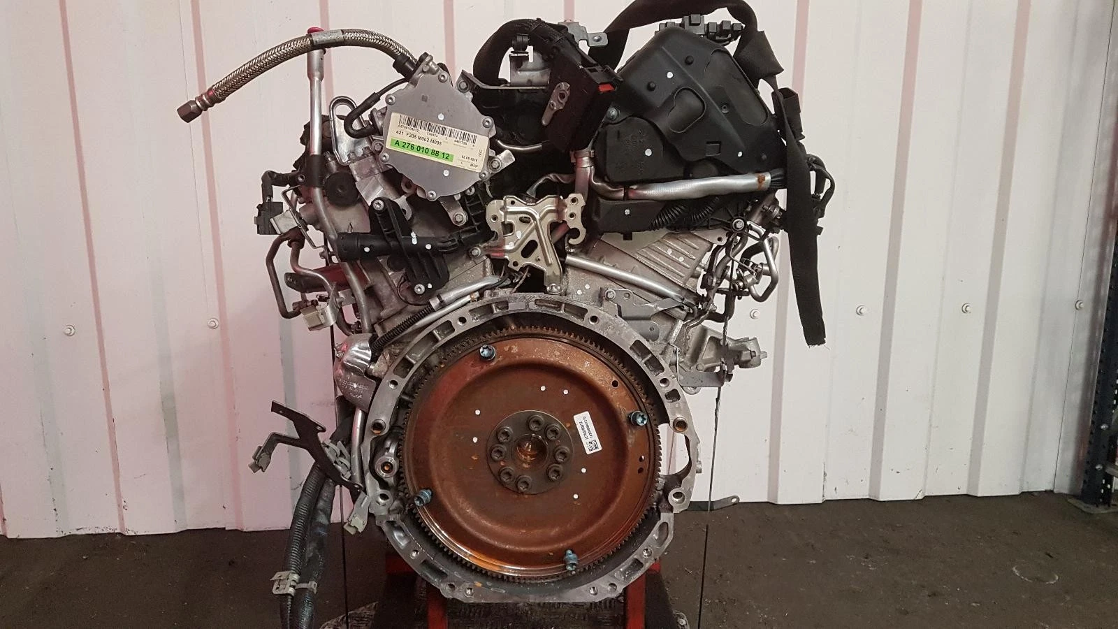 Motor 2017 MERCEDES C-CLASS 3.0L Benzine M276.823 – Bild 3