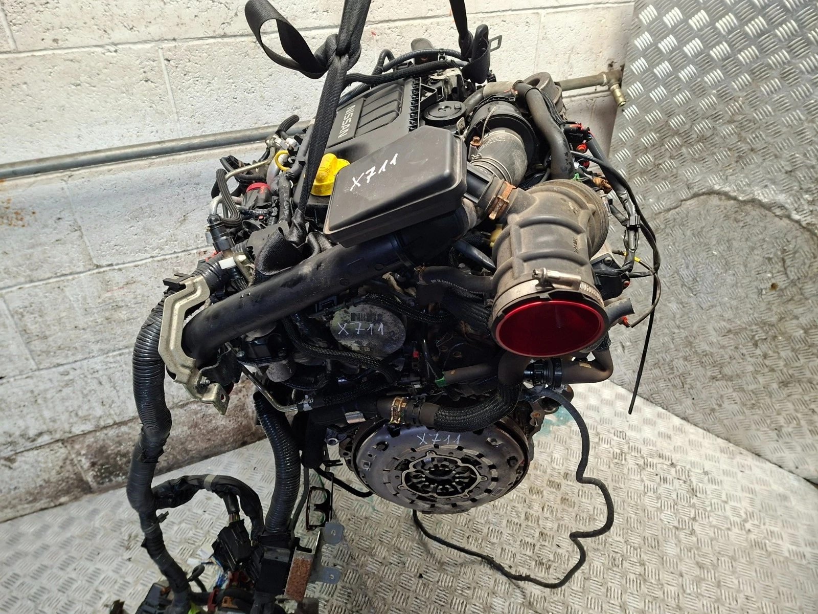 Motor 1.6 DCI R9M410 DIESEL NISSAN QASHQAI J11 2014 – Bild 3