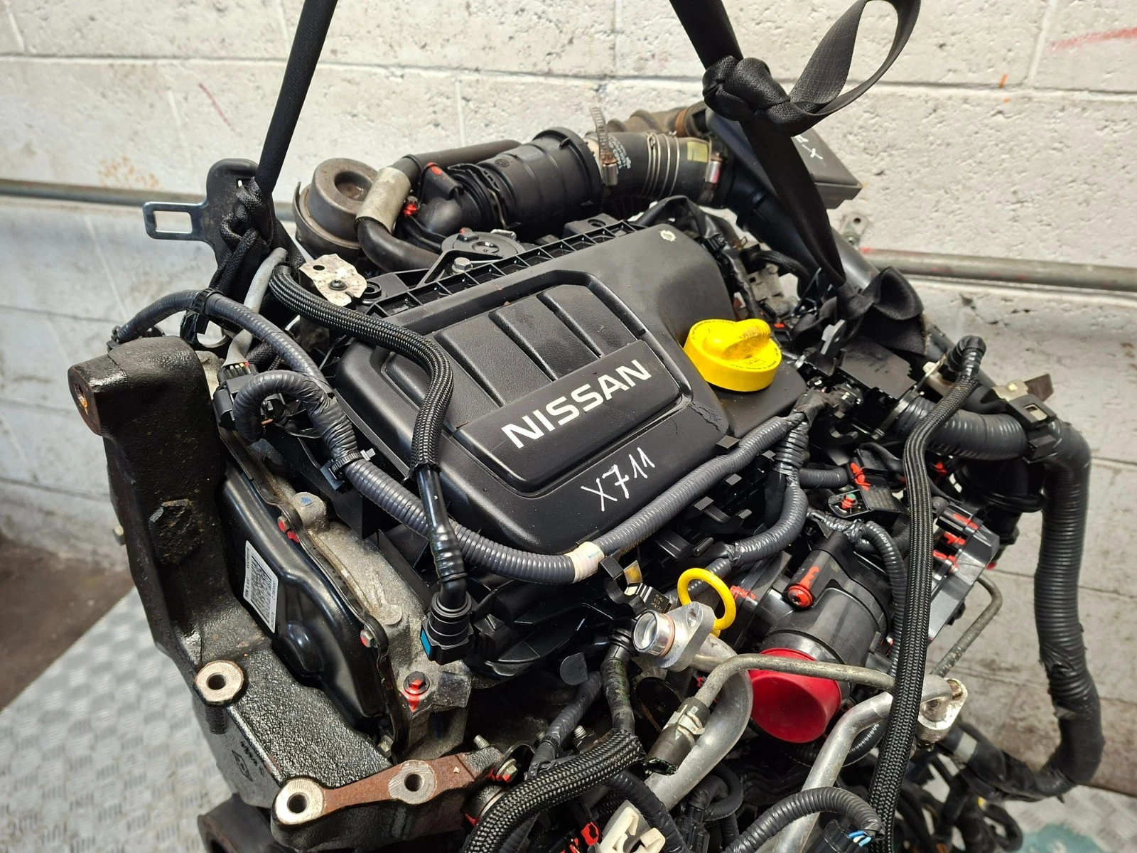 Motor 1.6 DCI R9M410 DIESEL NISSAN QASHQAI J11 2014 – Bild 5
