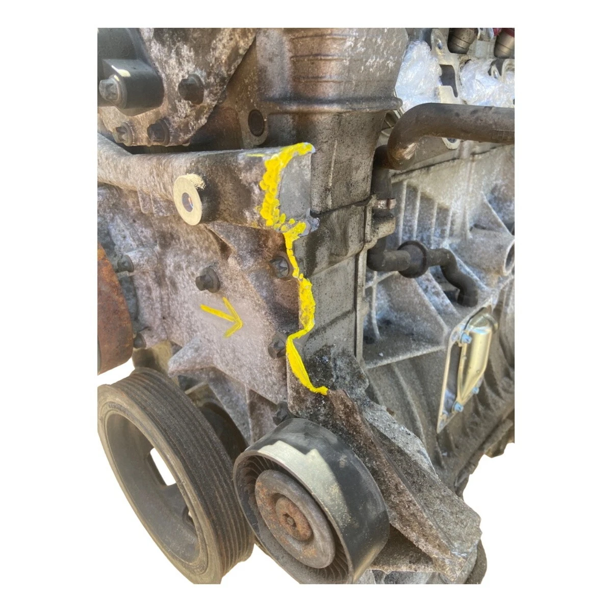 Motor 2008 MERCEDES CLK 1.8 Benzine 271.955 A2710105946 – Bild 3