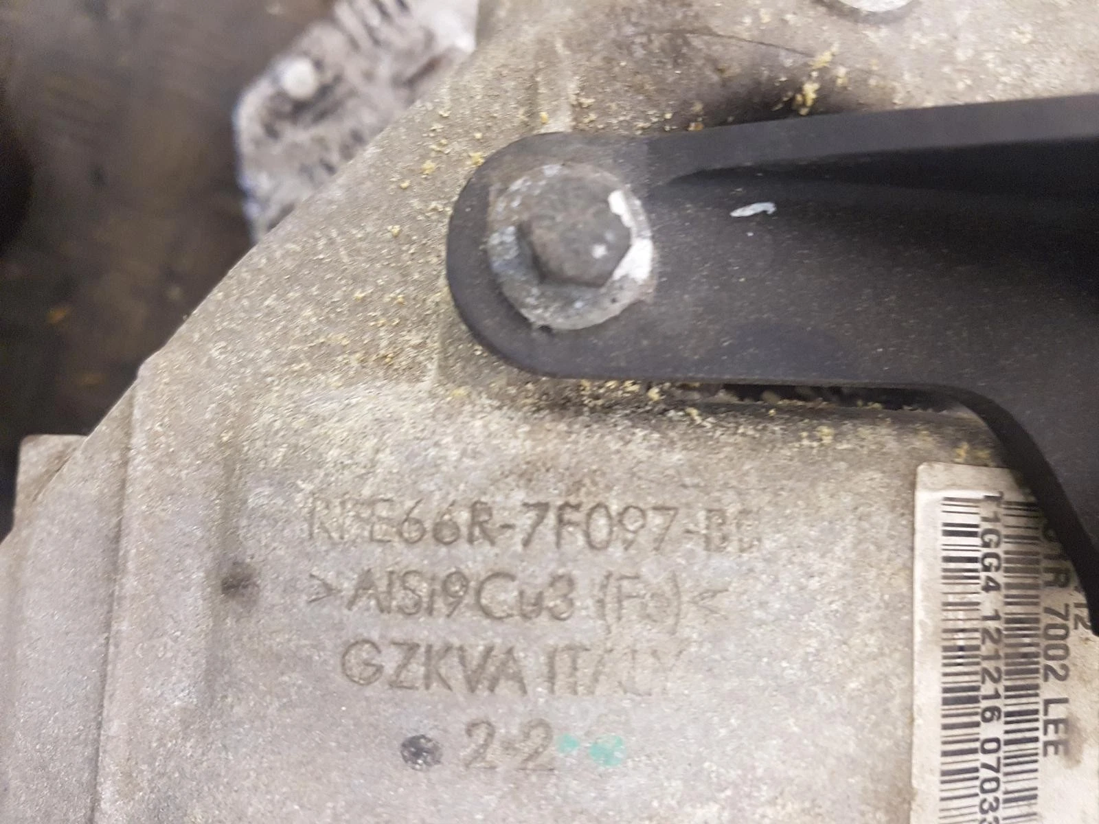 Getriebe VOLVO V40 MK2 2017 2.0L Diesel 6-Gang Schaltgetriebe M66 36001737 – OEM: 36001737 / 36010076 / 36010294 | VIN: YV1MVA8L1H2428912 – Bild 4