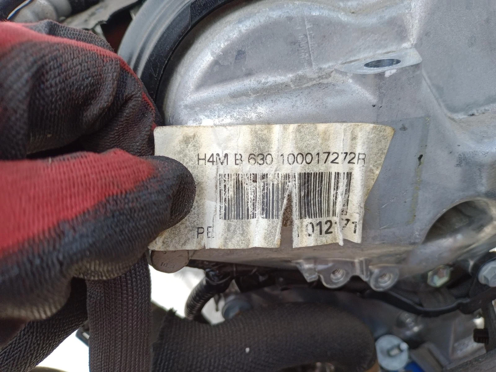 Motor RENAULT CAPTUR H4M630 1.6 Benzin – Bild 4