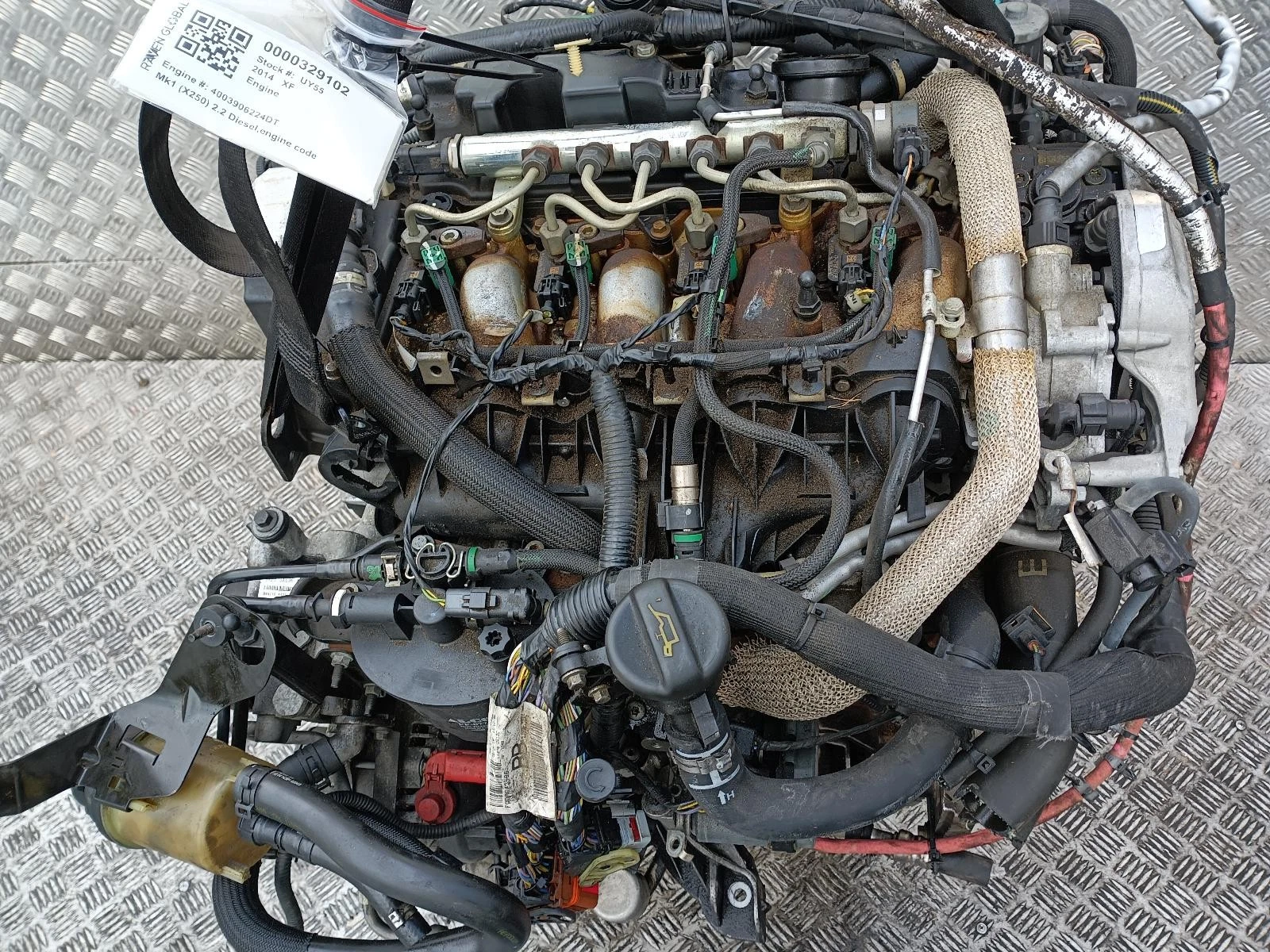 Motor JAGUAR XF AJ-I4D 2.2 Diesel – Bild 3