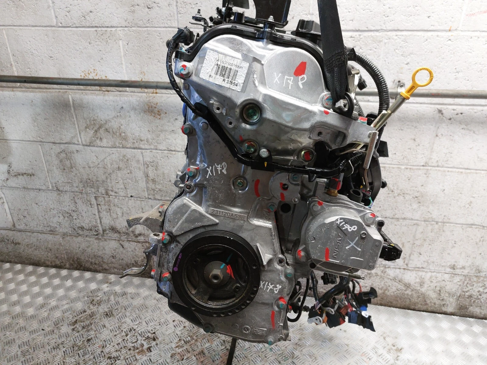 Motor RENAULT CLIO 1.6 Benzin Hybrid H4M632 – Bild 4