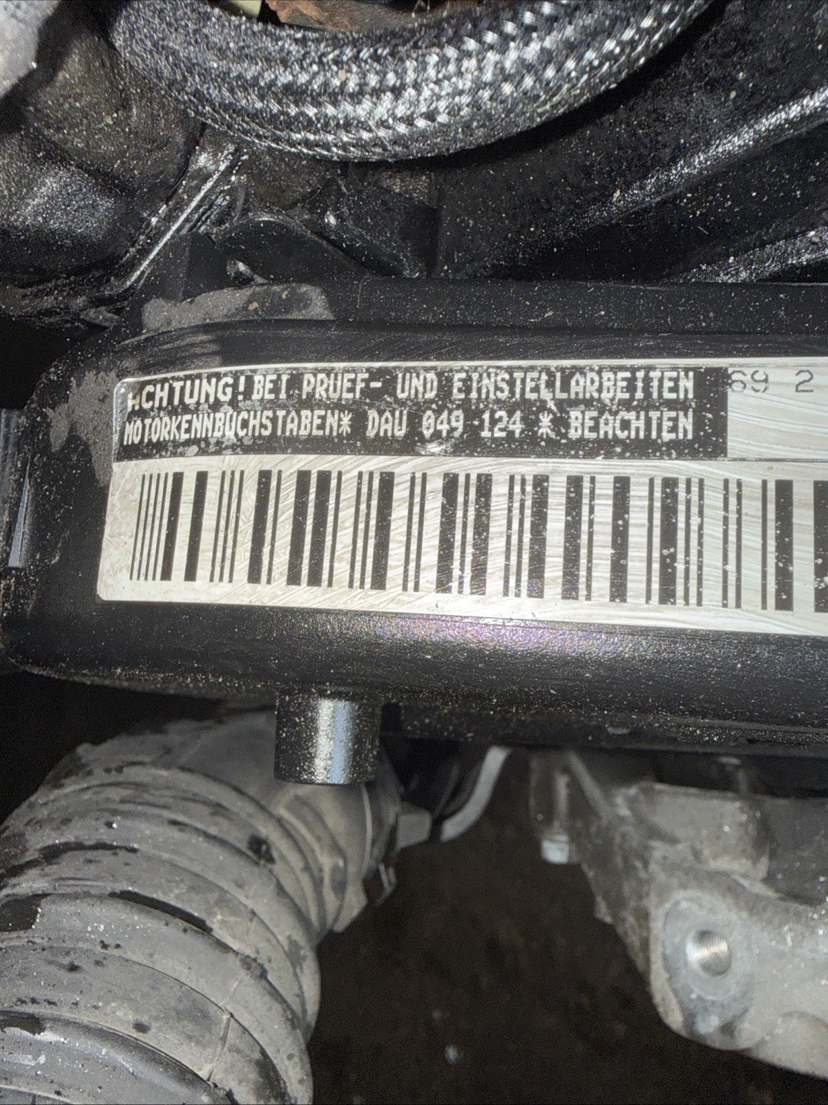 Motor VOLKSWAGEN CRAFTER 2.0L Diesel DAU – Bild 3